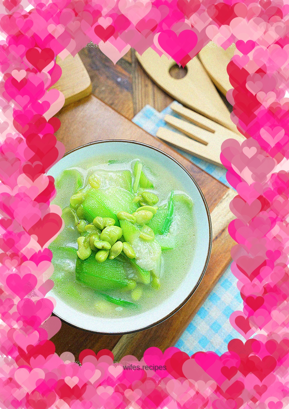 Green Beans and Luffa Stew