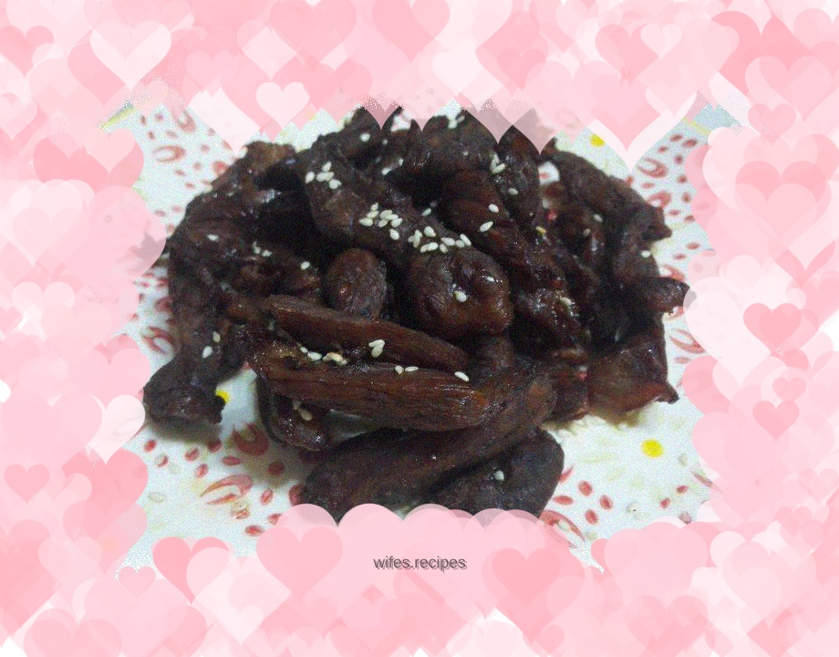 Five spice beef jerky