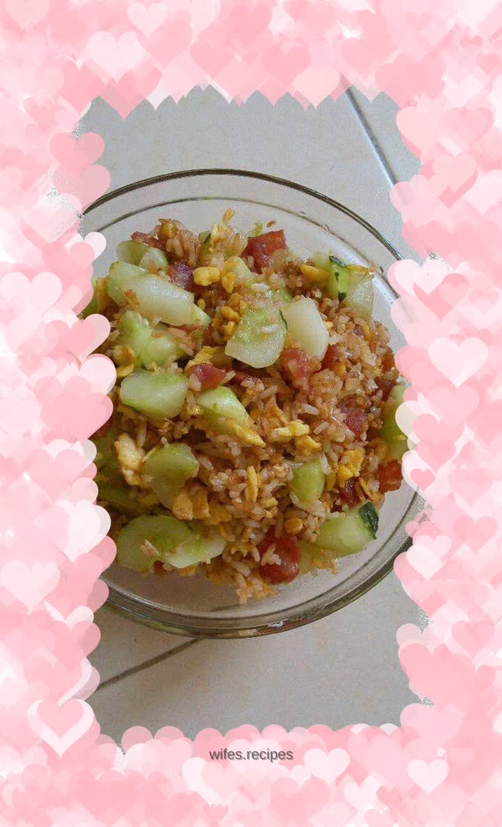 Jin Yu Man Tang Sausage Fried Rice