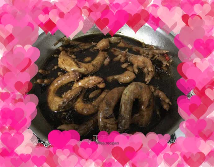 Sauced Chicken Neck and Chicken Feet