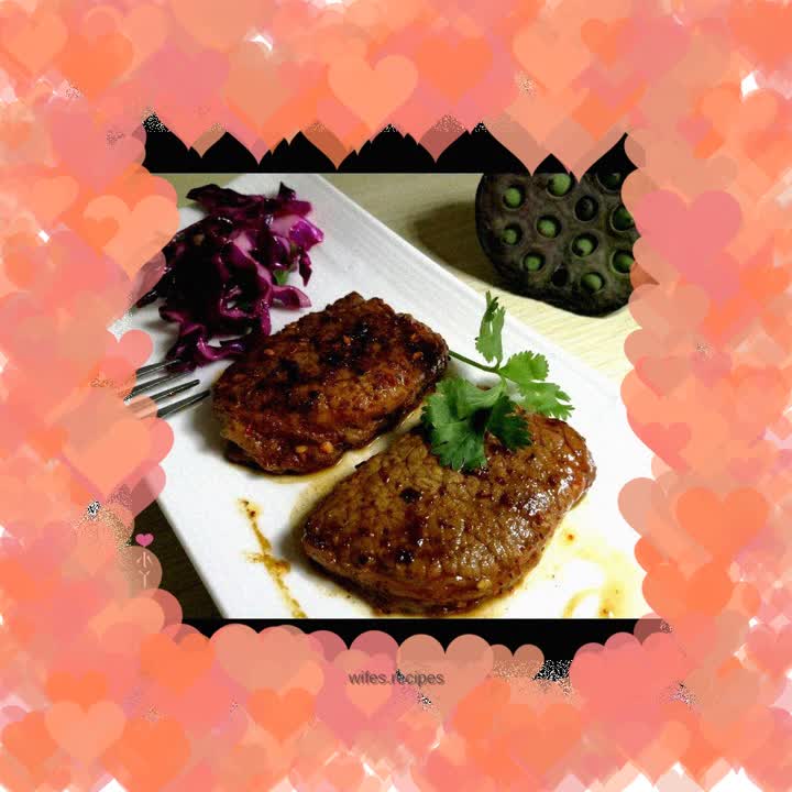 Pan-fried steak