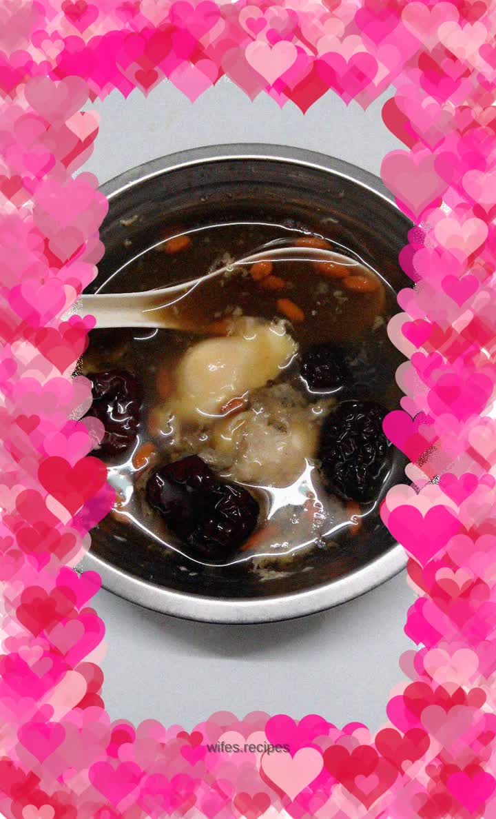 Egg brown sugar water