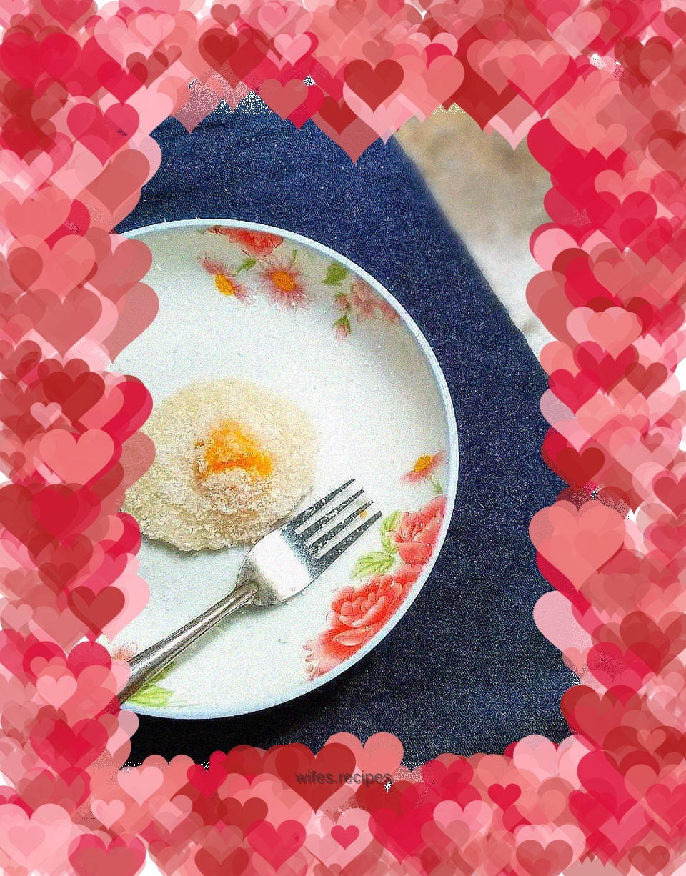 Mango glutinous rice cake