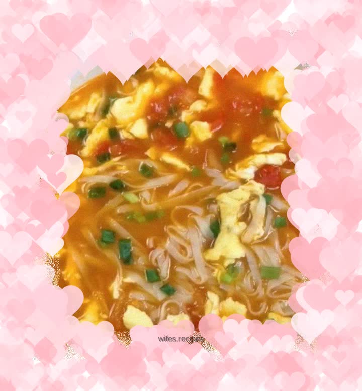 Tomato and egg noodles