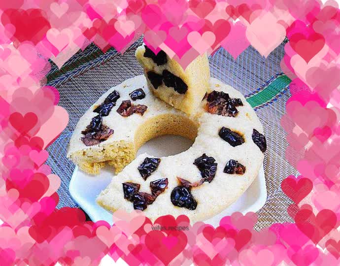 Cornmeal steamed cake