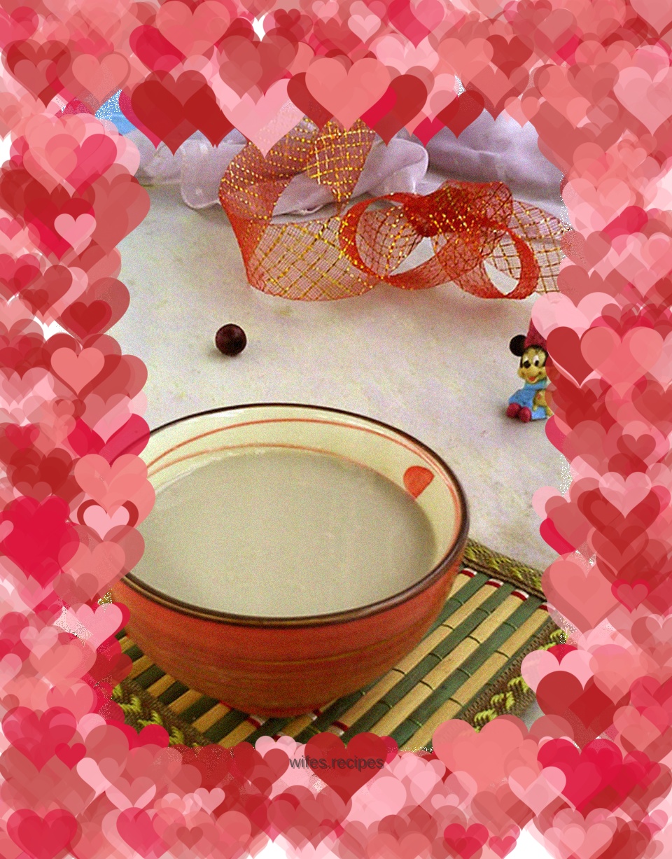 Lotus seed millet soy milk