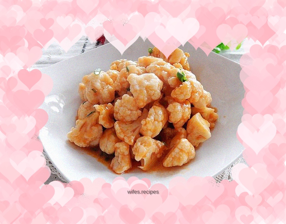 Cauliflower with Tomato Sauce