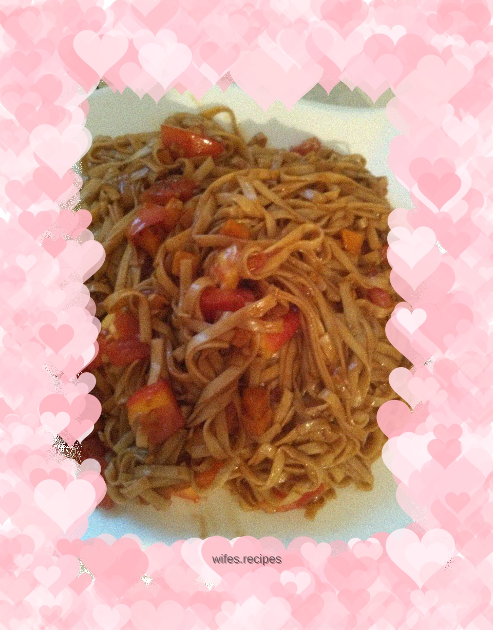 Noodles with Tomato Sauce