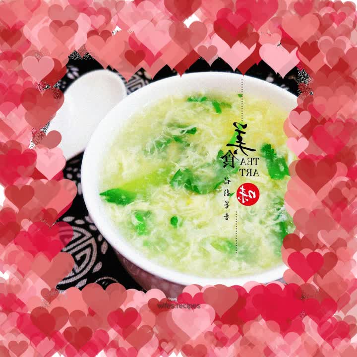 "Kuaishou Soup" Cucumber and Egg Drop Soup