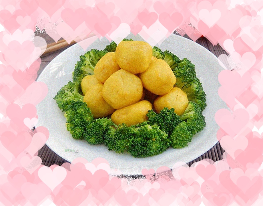 Curry fish balls