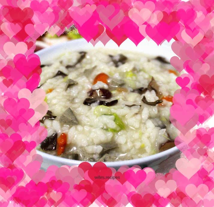 Wolfberry and mutton liver porridge