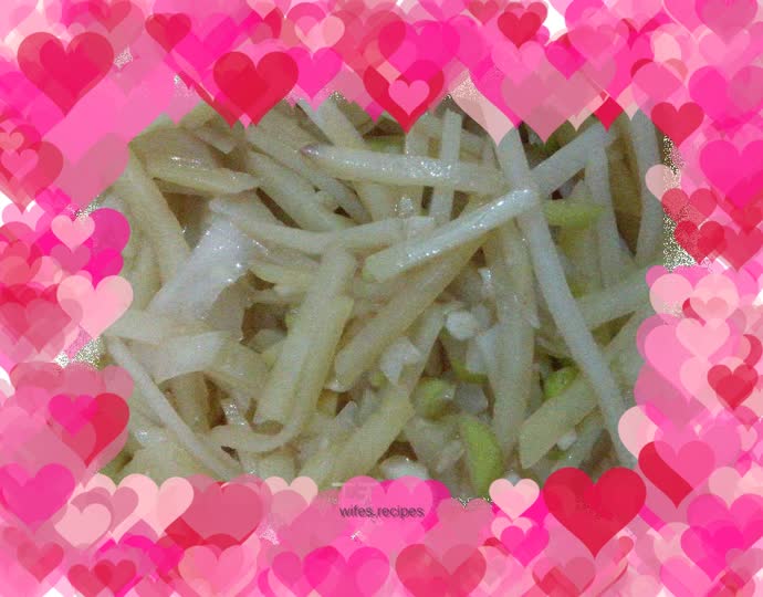 Cold Shredded Potatoes