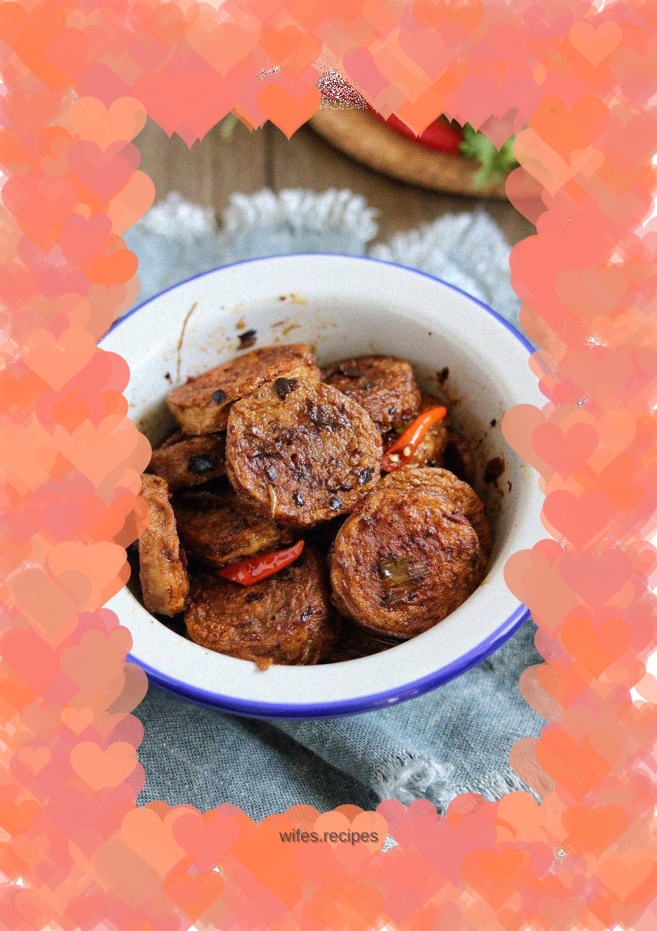 Vegetarian Chicken with Black Bean Flavor