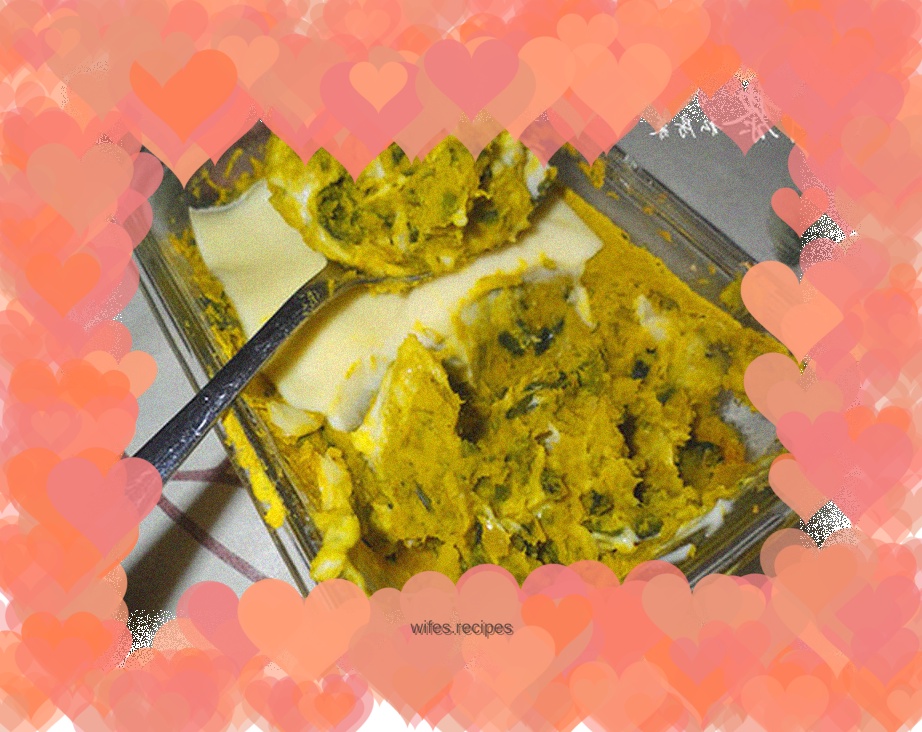 Cheese Baked Pumpkin Puree