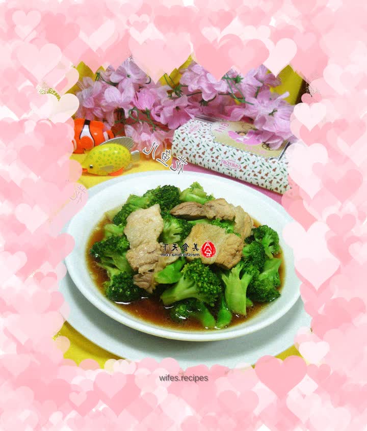 Stir-fried Pork Belly and Broccoli