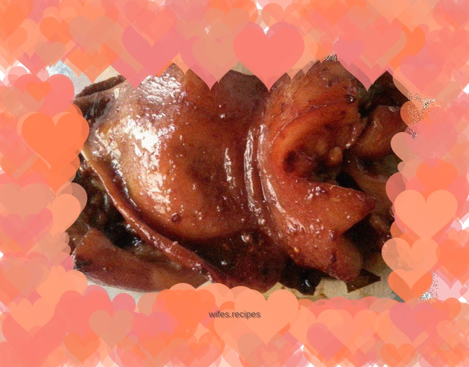 Pig ears, pig head meat