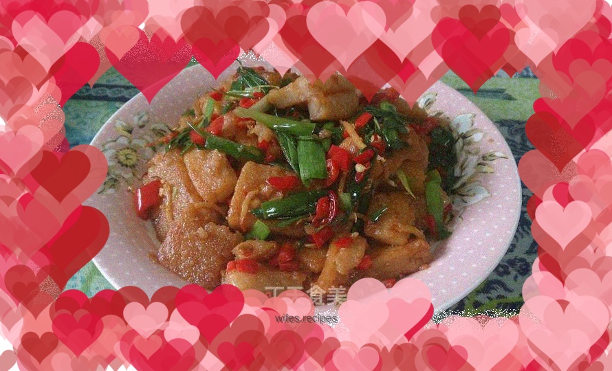 Pan-fried rice tofu