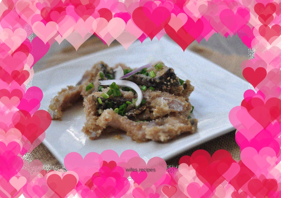 Steamed fish with rice flour