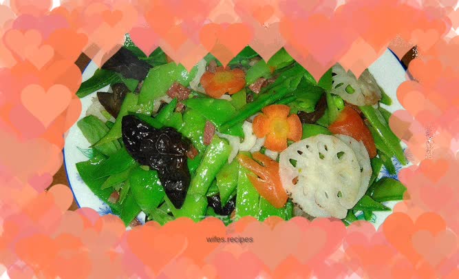 Home-cooked healthy vegetarian dishes