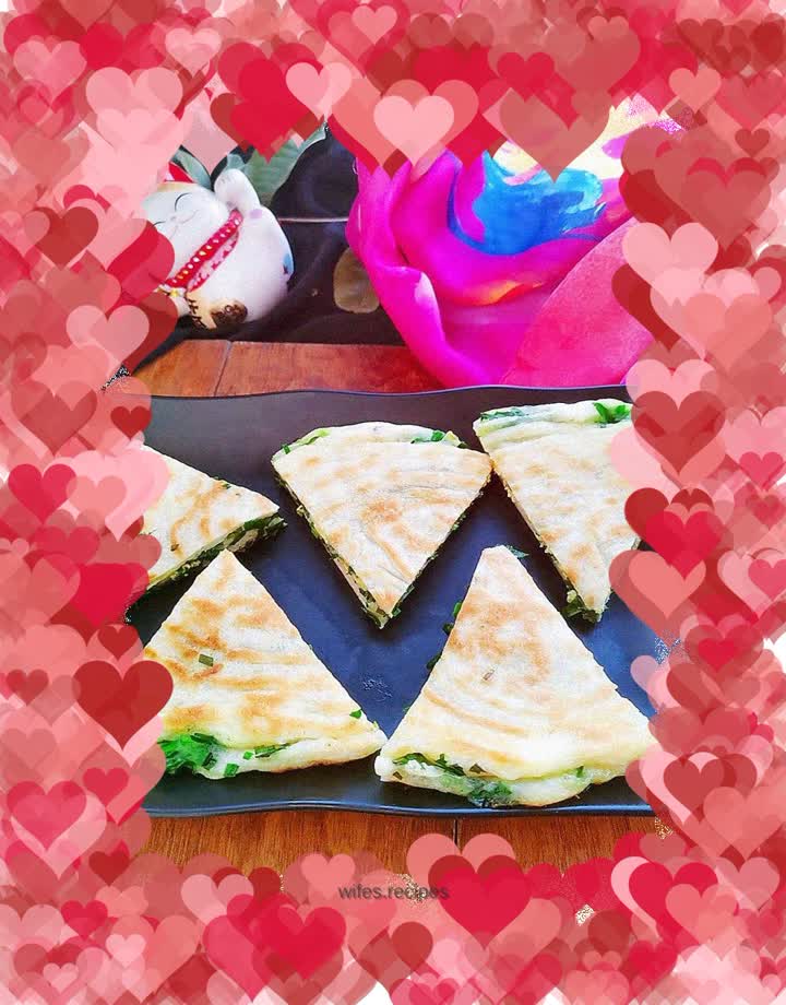 Leek and egg pie
