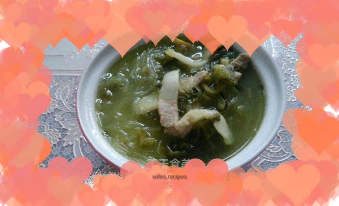 Sauerkraut and Vermicelli Soup