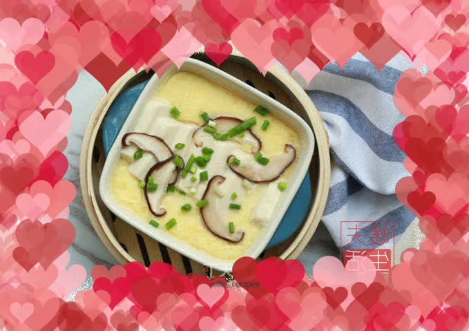 Tofu and egg custard
