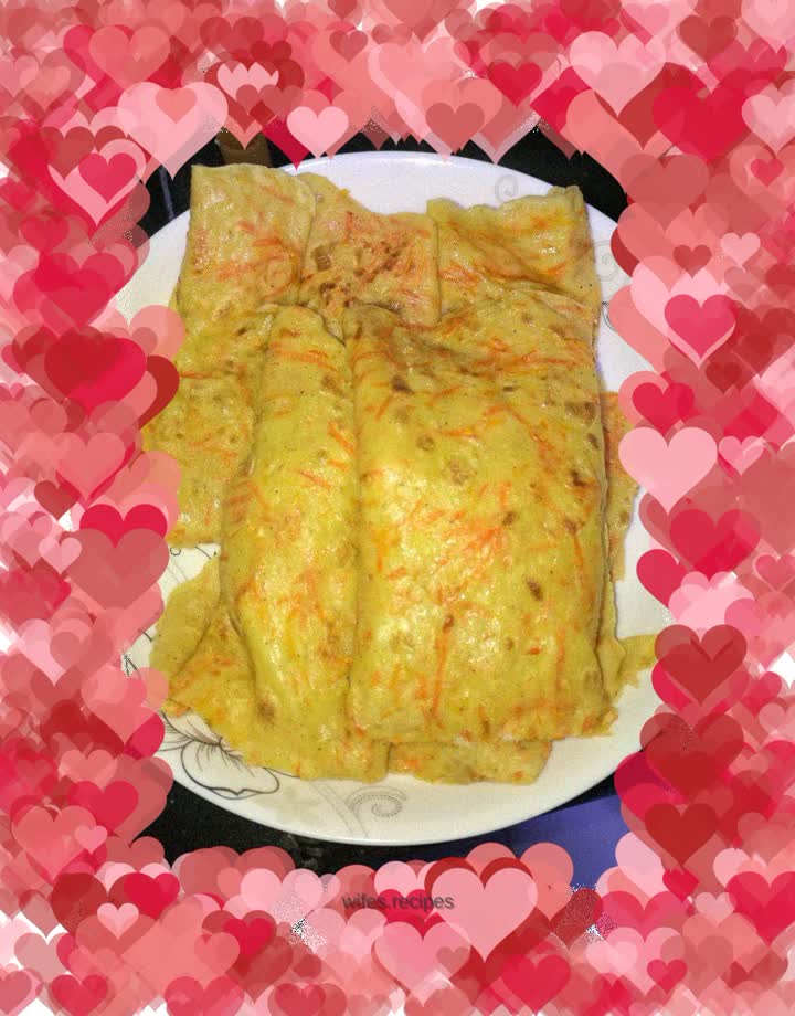 Merging Chinese and Western Carrot Gluten Cake