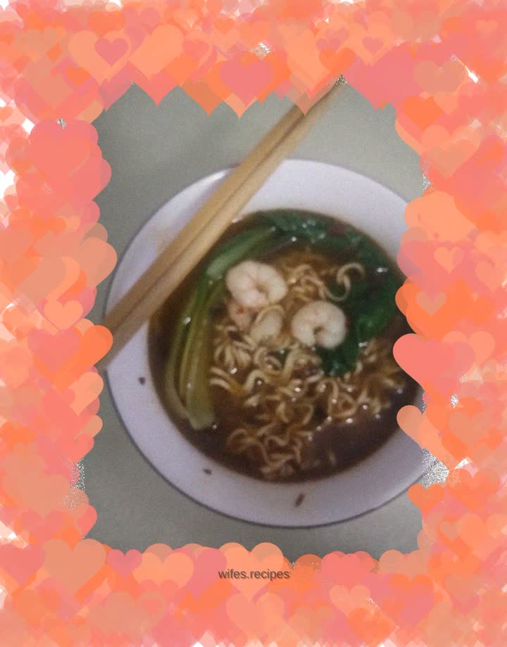 Spicy instant noodles