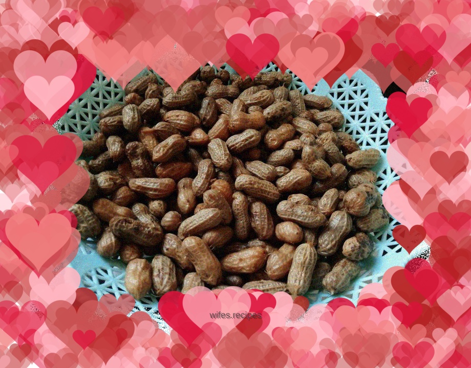 Boiled peanuts
