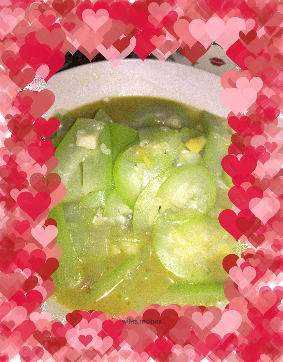 Stir-fried gourd melon