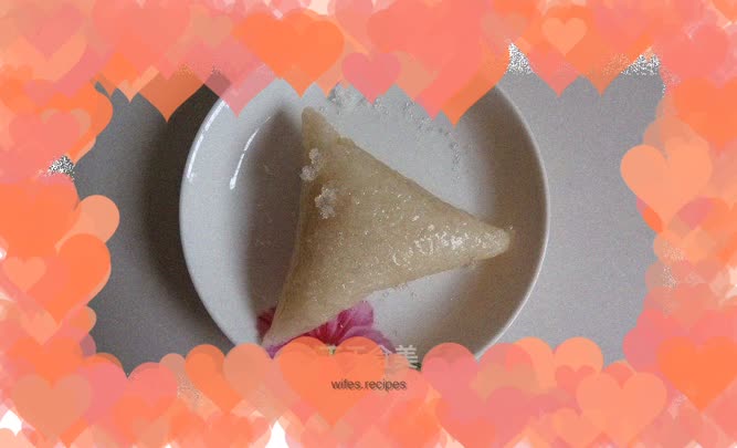 Triangular rice dumpling
