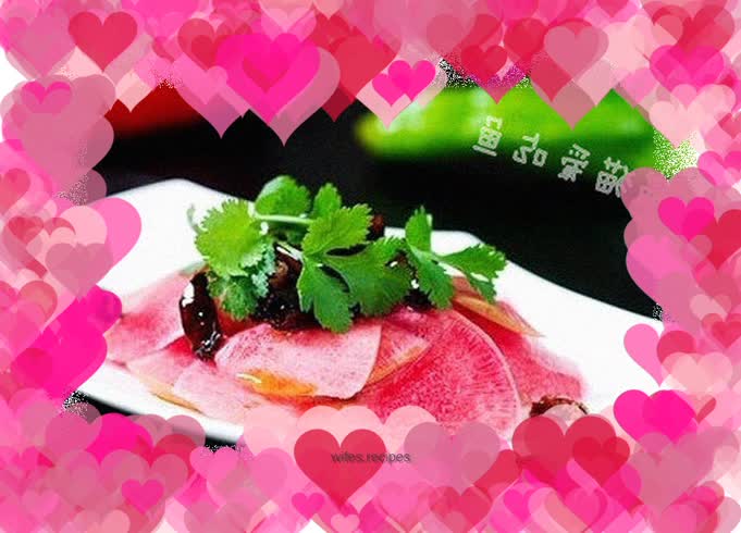 A simple and quick dish----〖Mixed with soy sauce, the heart is beautiful〗