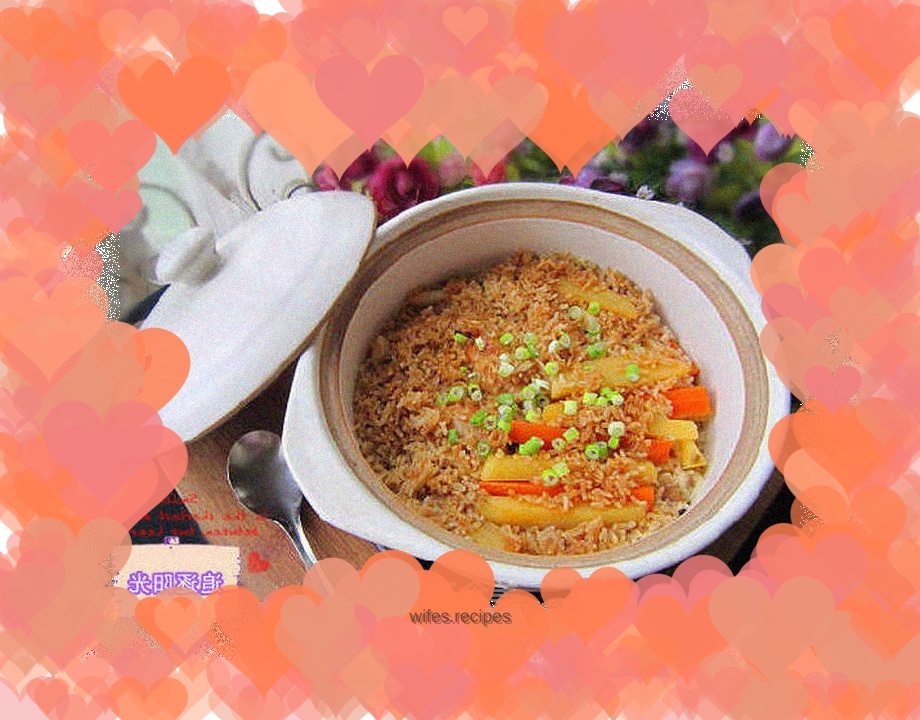 Simple version of braised chicken and rice