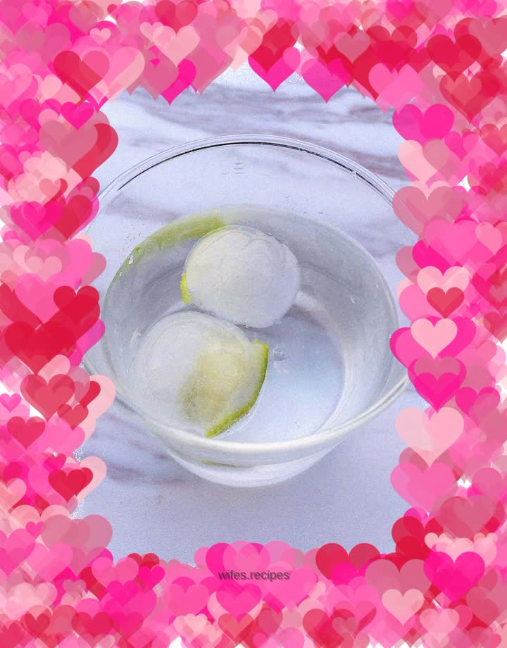 lemon ice cubes