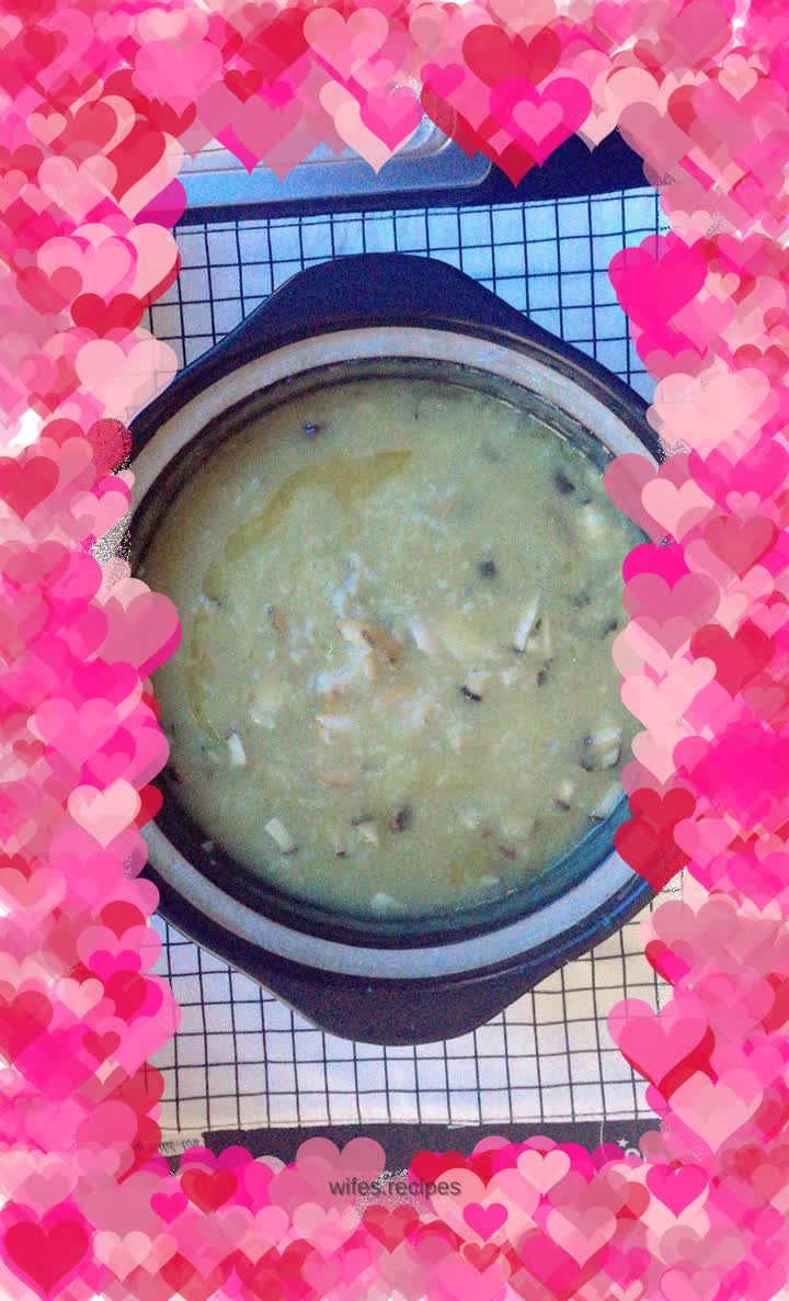 Abalone porridge