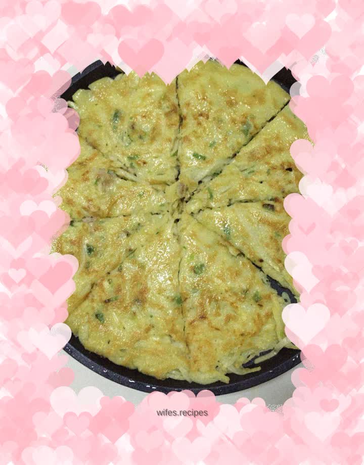 Minced Pork Potato Pancakes