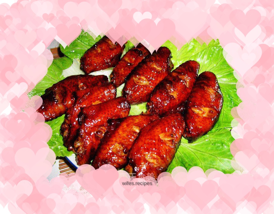 Weird grilled chicken wings