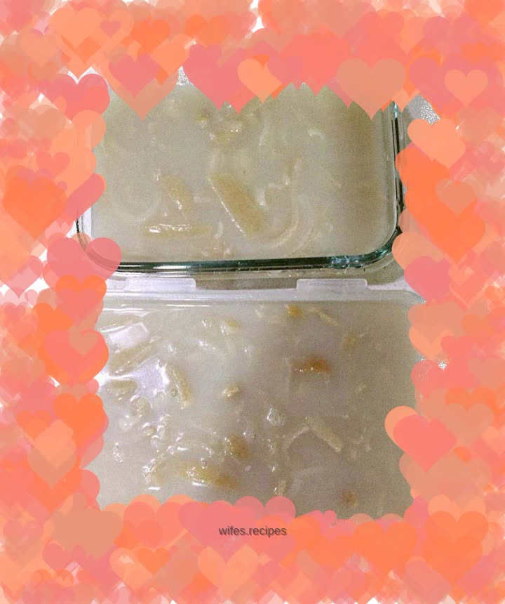 Homemade skin jelly