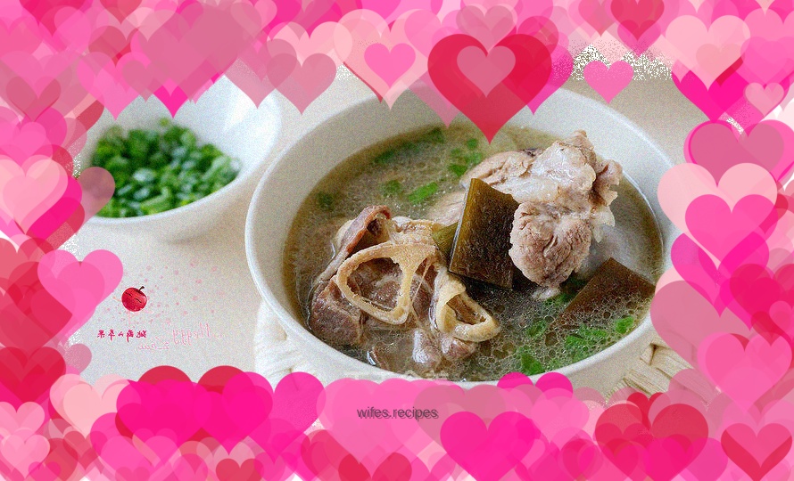 Kelp ham stick bone soup