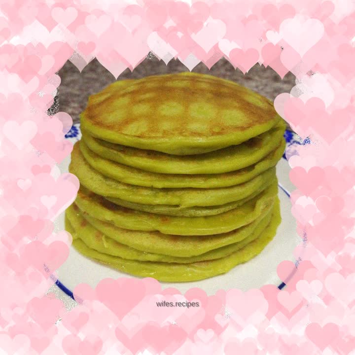 Avocado and banana cake (complementary food for young children)