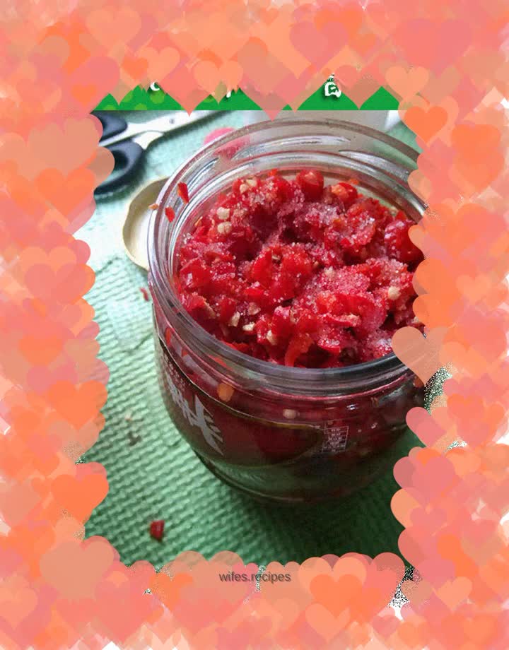 Authentic Hunan chopped pepper