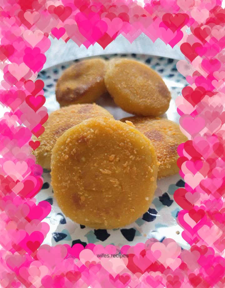 Pumpkin glutinous rice cake