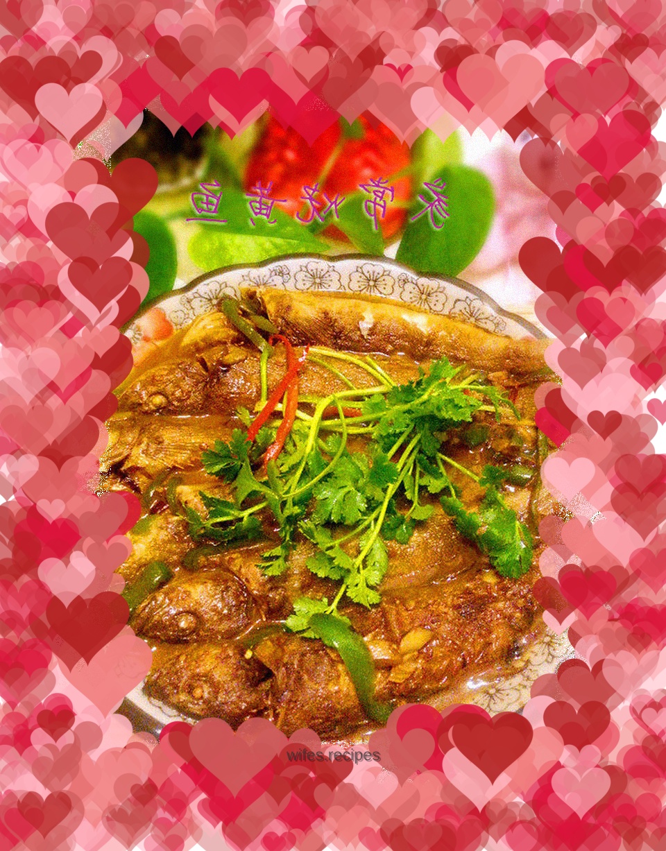 Home-cooked yellow croaker