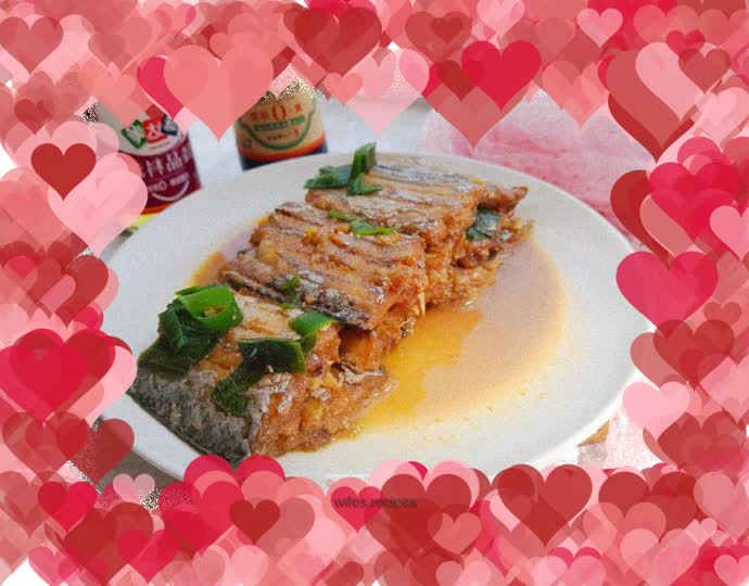 Homemade stewed hairtail