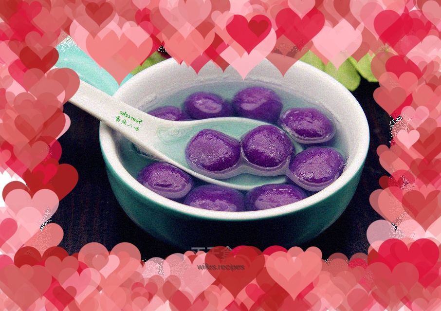 【Guangzhou】Purple Sweet Potato Rice Balls