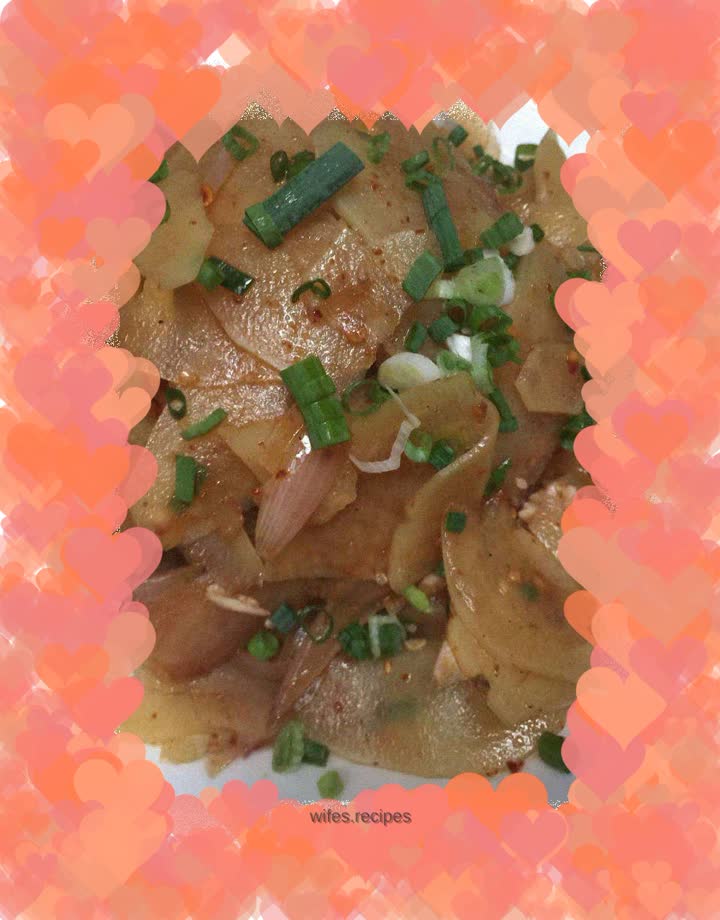 Potatoes with cicada wings