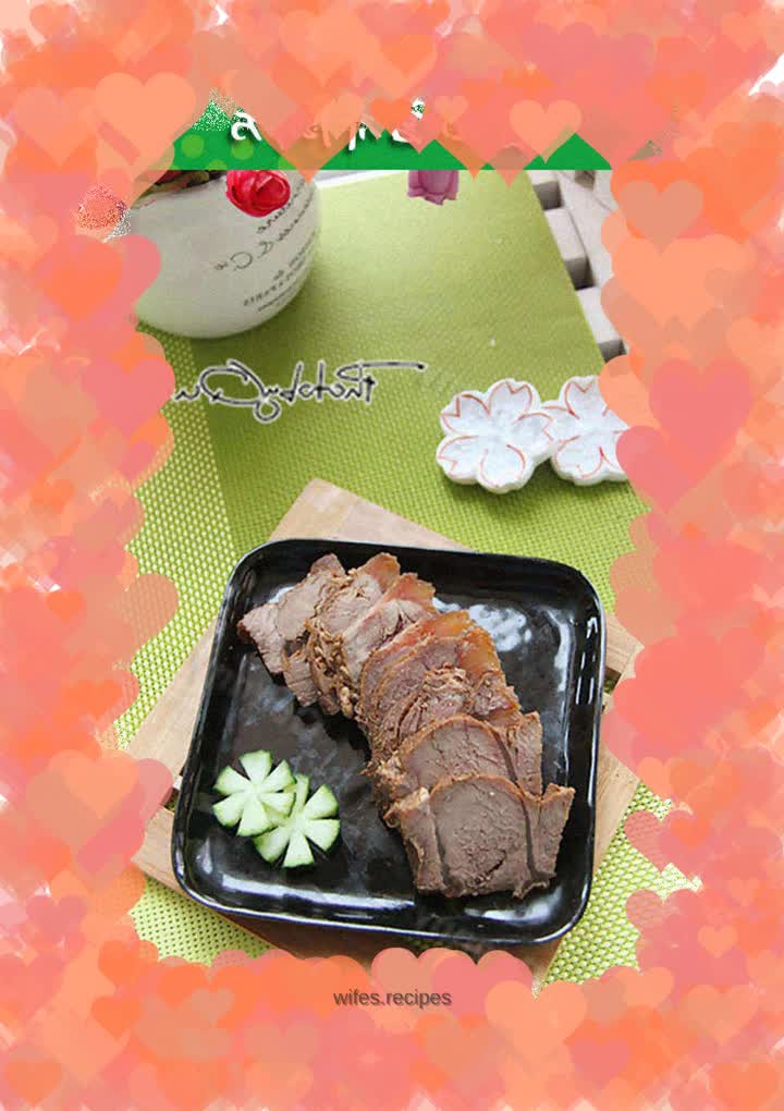 Sauce-flavored Beef Tendon