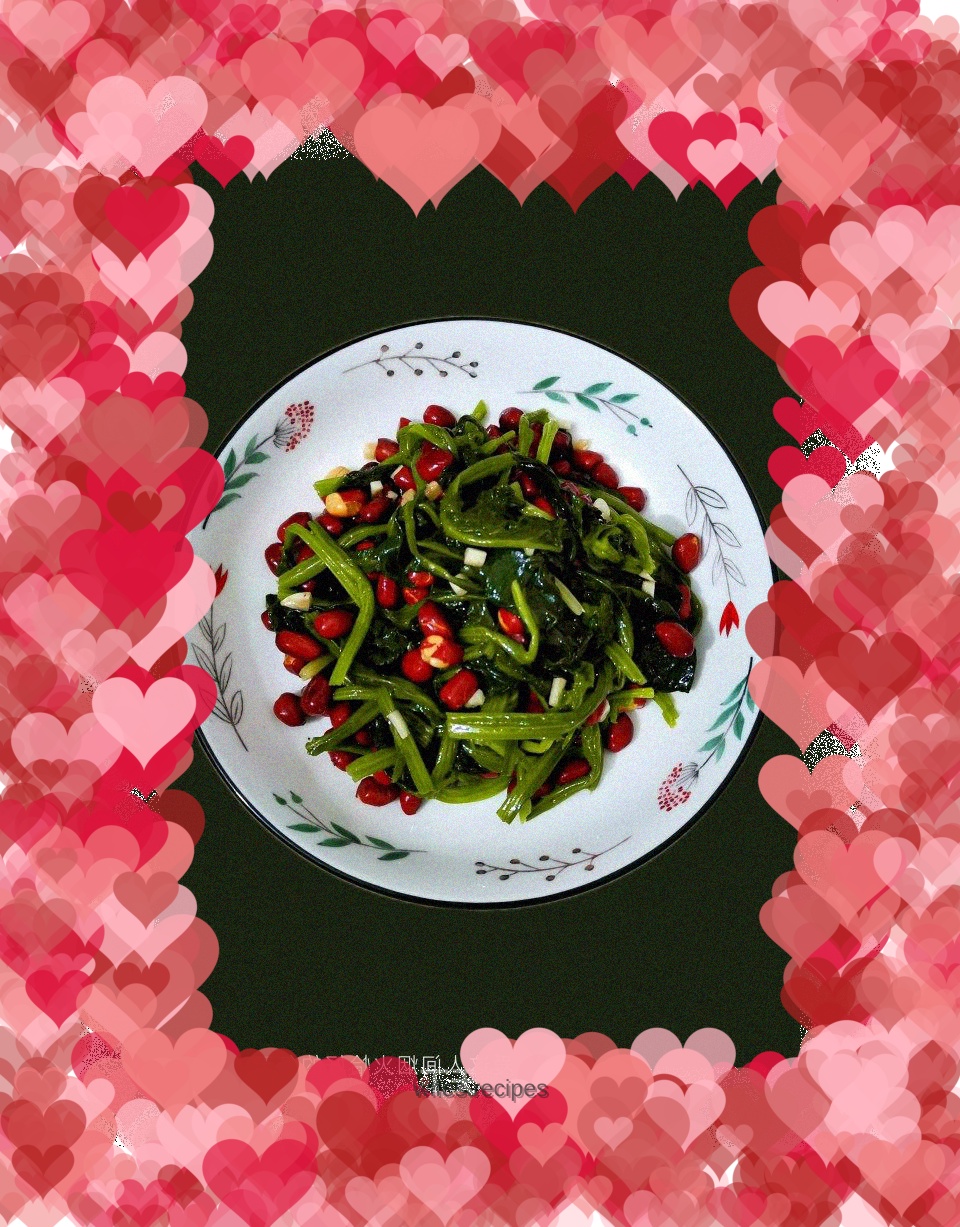 Vinegar Peanut Spinach
