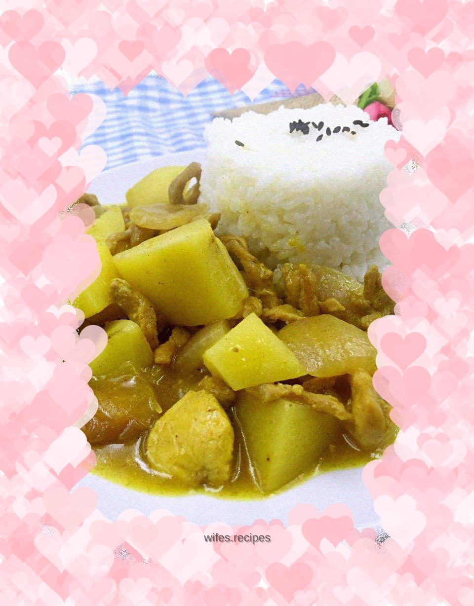 Curry Potato Rice