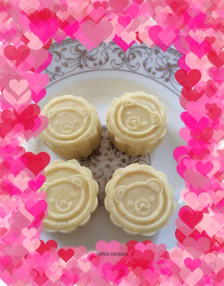 Baby snack-mung bean cake